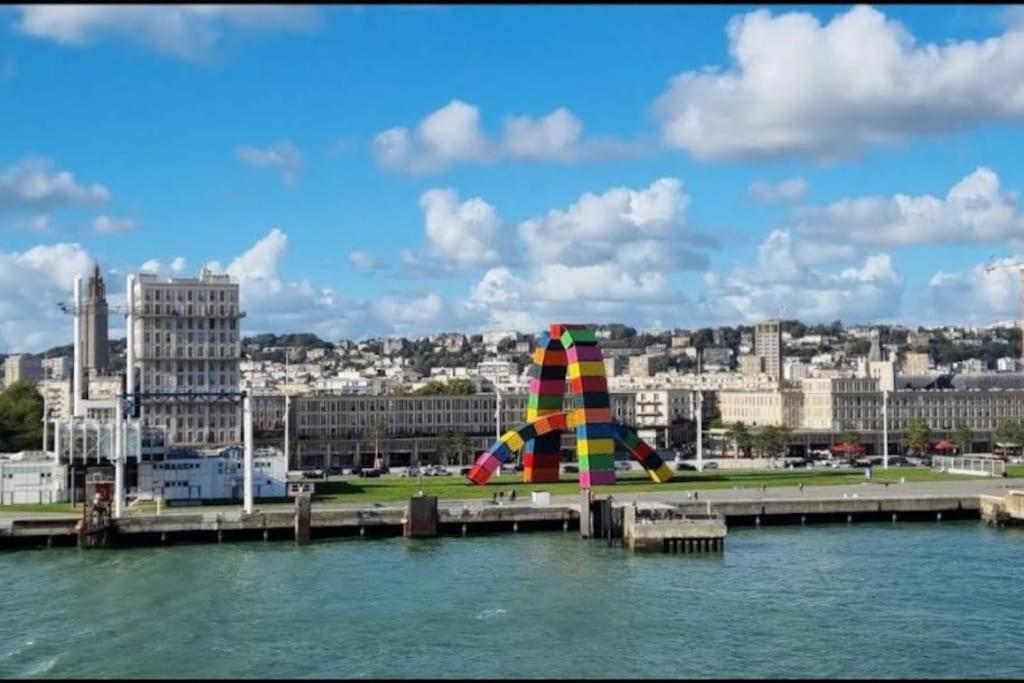 Maison De Ville Avec Patio Le Havre Exteriör bild